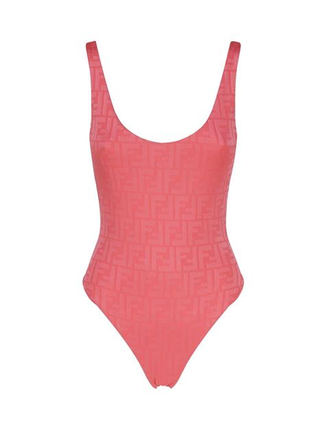 fendi one piece lycra|Fendi swimwear women.